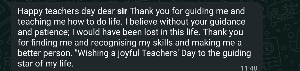 Student feedback